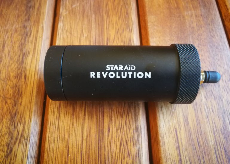 StarAid Revolution - camera head (side view)