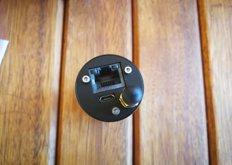 StarAid Revolution - camera head (rear view)