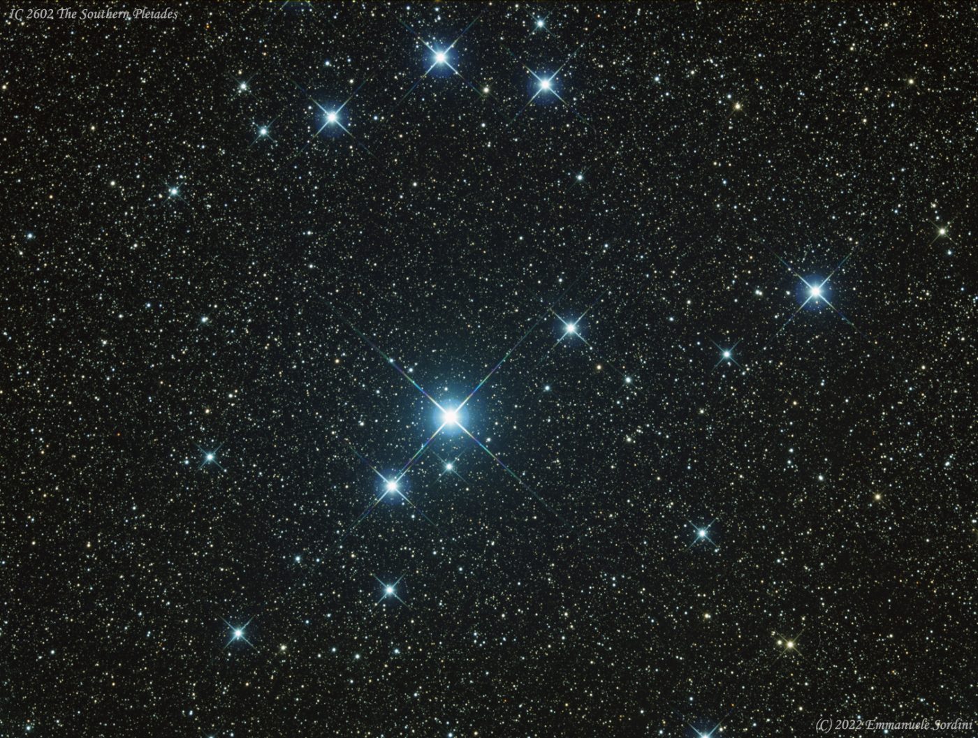 IC 2602 The Southern Pleiades