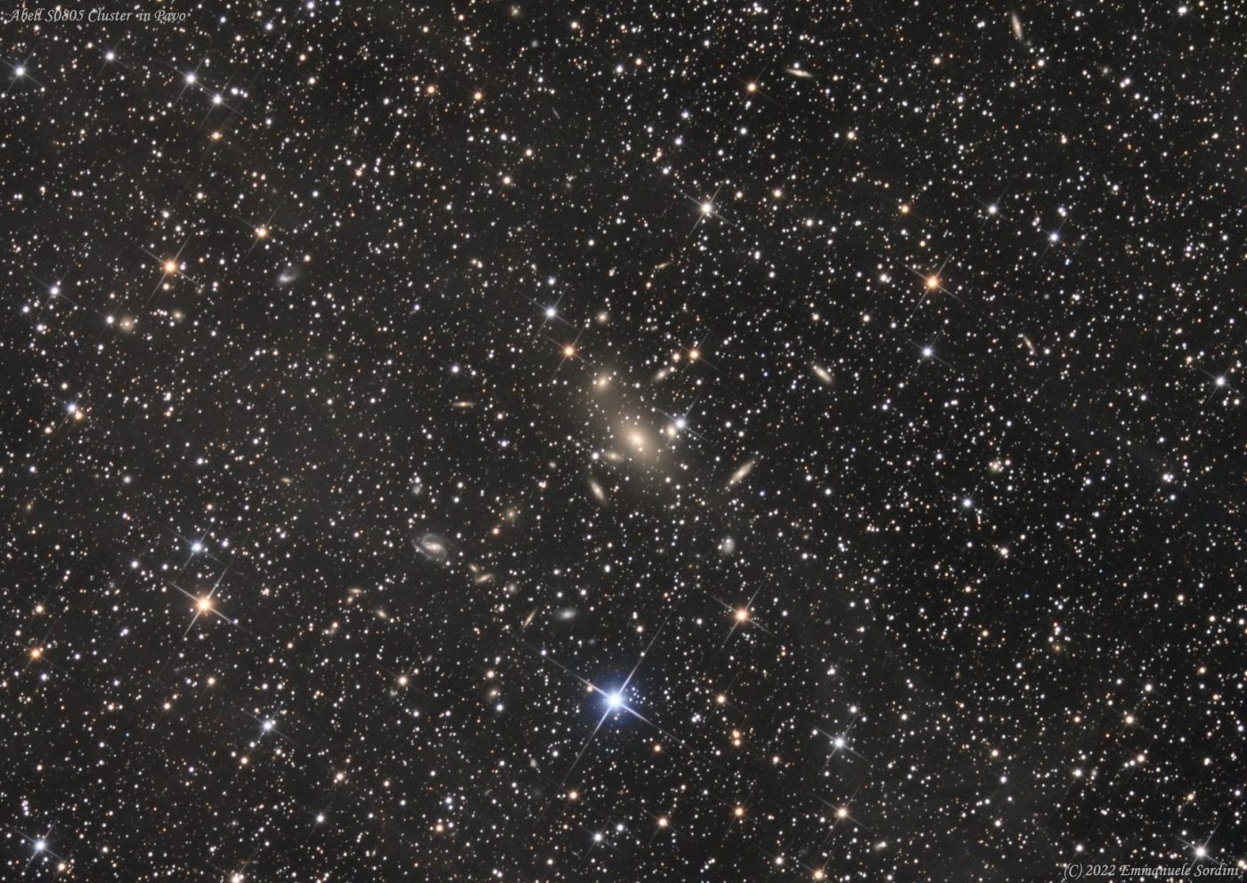 Abell S0805 Galaxy Cluster