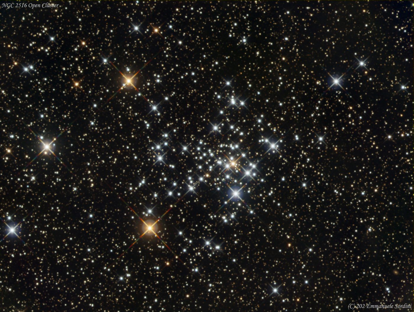 NGC 2516 Open Cluster
