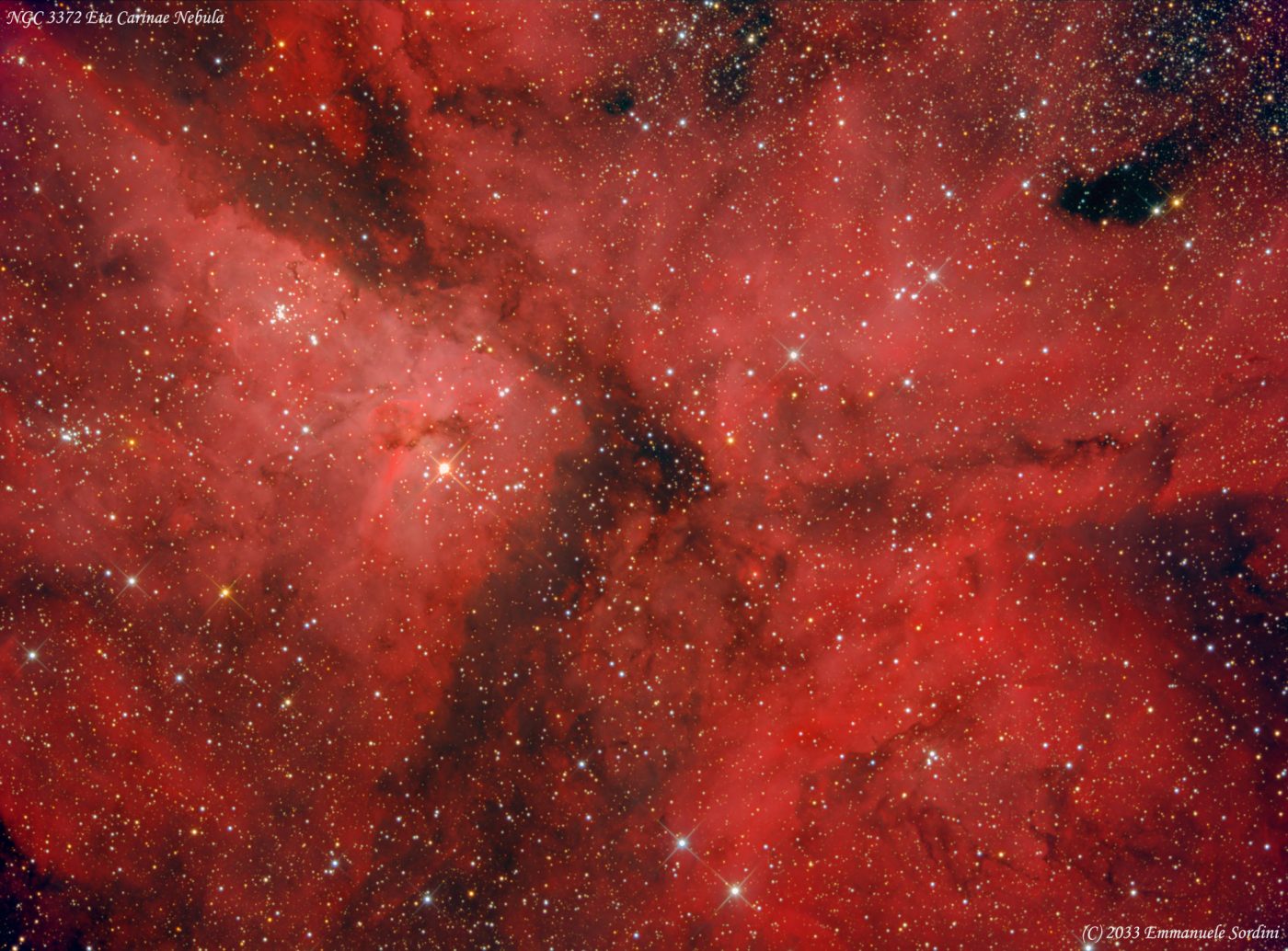NGC 3372 Eta Carinae Nebula