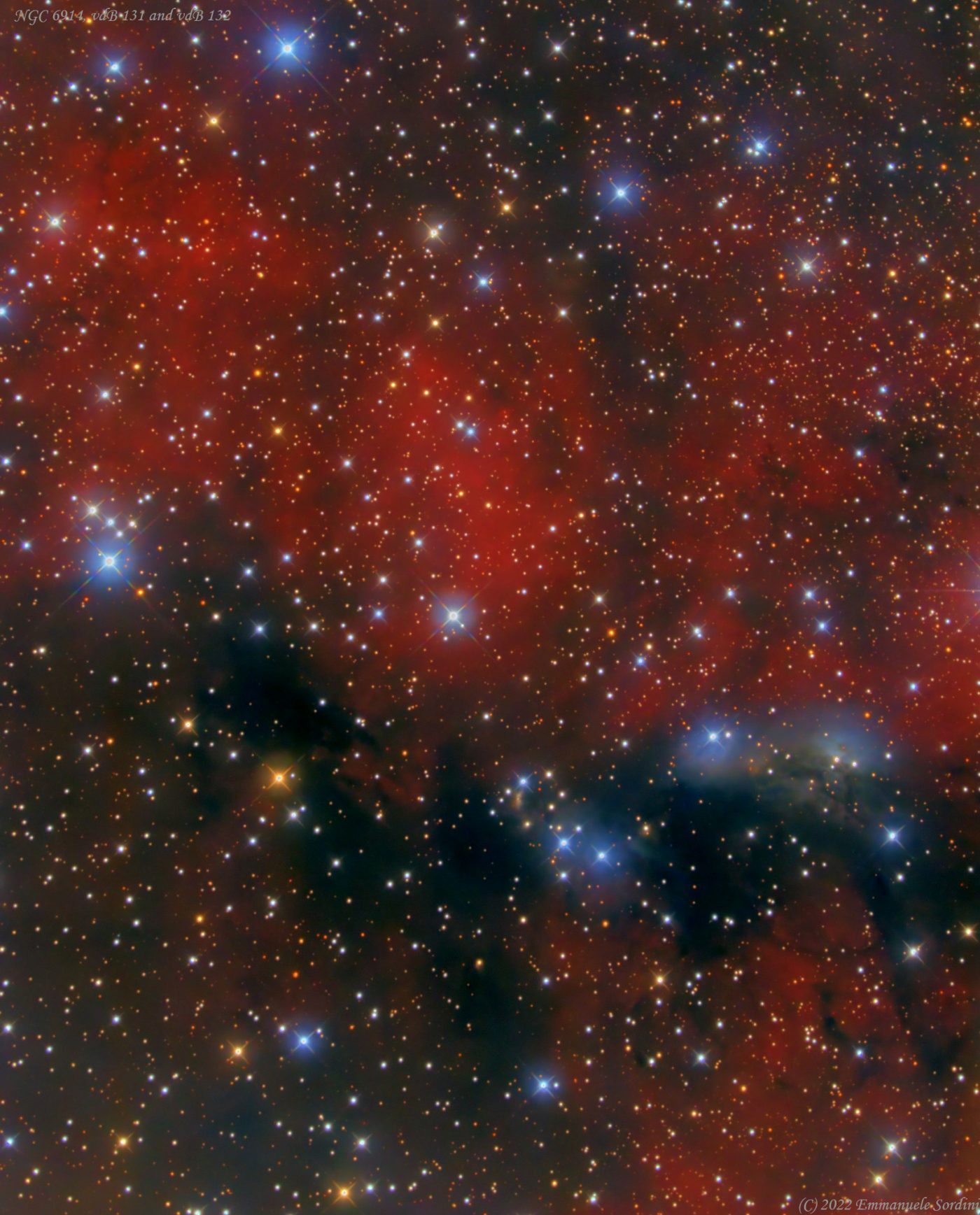 NGC 6914 (vdB 131) and vdB 132