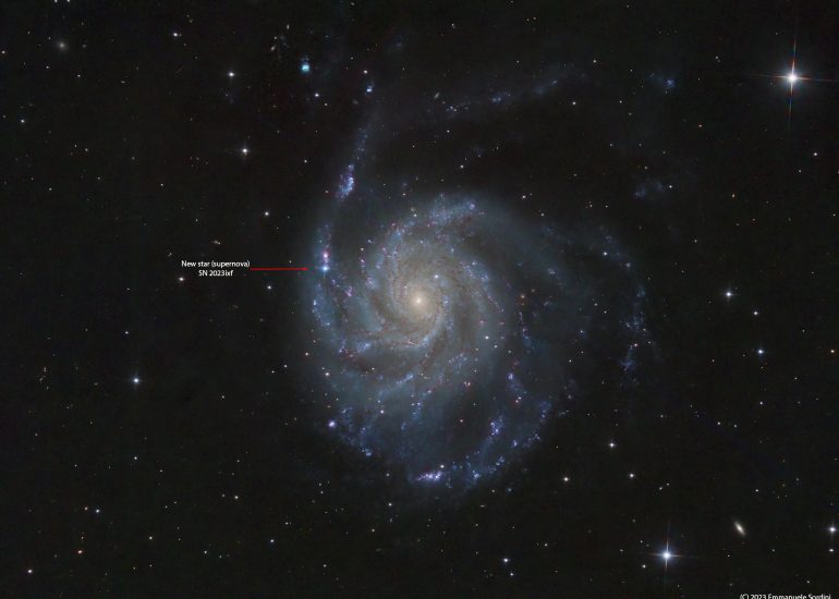 Supernova in Messier 101