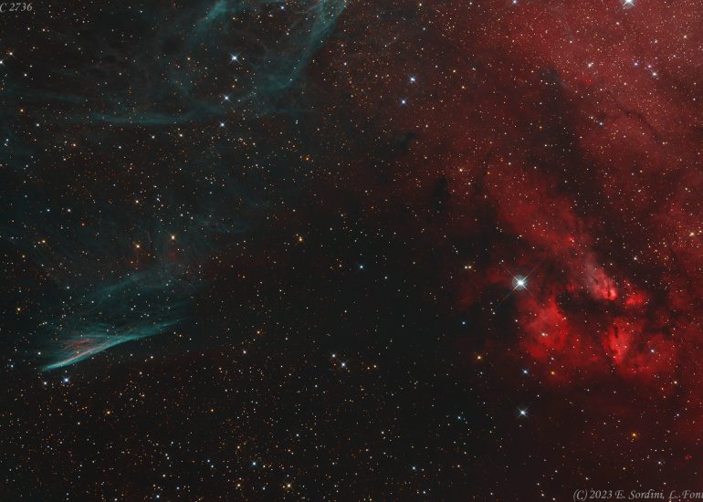 NGC2736 Pencil Nebula