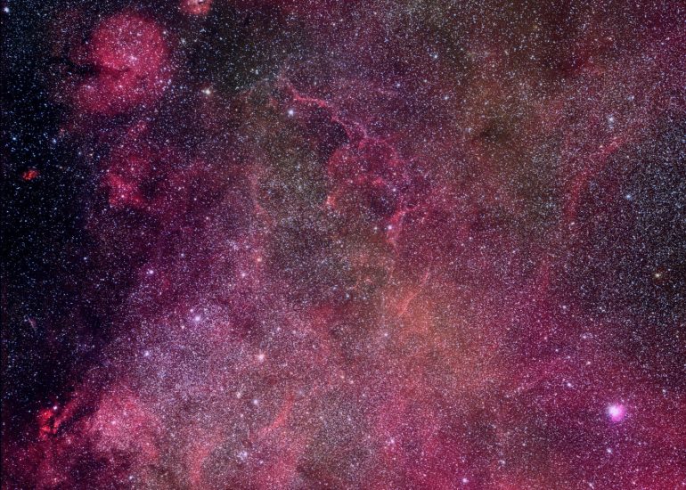 Gum Nebula - Ha+RGB composite