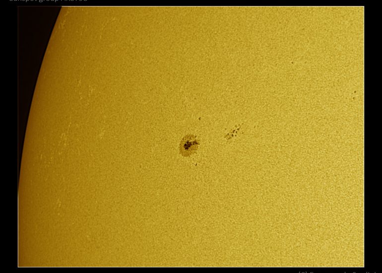 Sunspot group AR3798