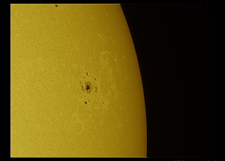 Sunspot group AR3801